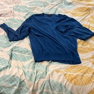 Banana Republic Luxury Blend Blue Sweater